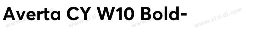 Averta CY W10 Bold字体转换 Averta CY W10 Bold字体转换